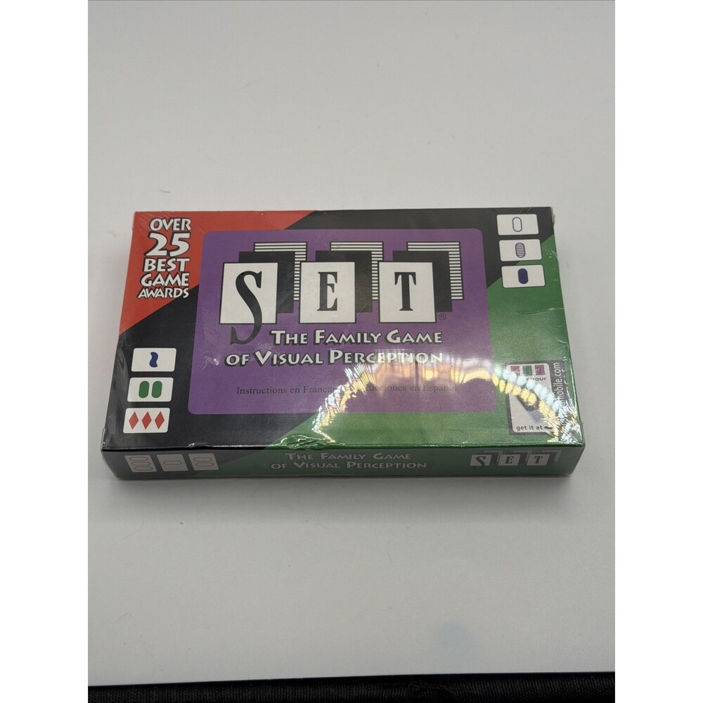 Set Enterprises 1000 Set Family of Visual Perception Brand New Card Game 1991